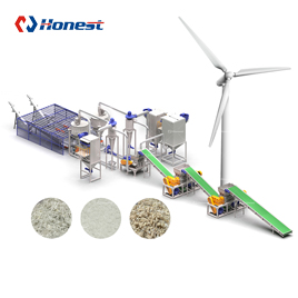 Wind Turbine Blade Recycling Machine